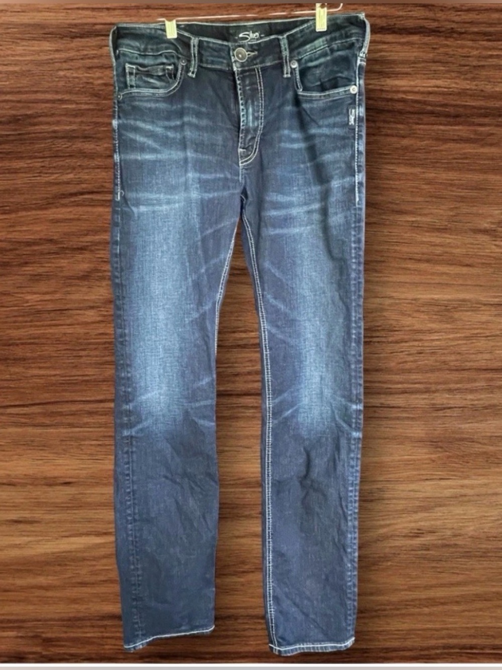 Silver Men’s Jeans Konrad Slim Fit Straight 32x34